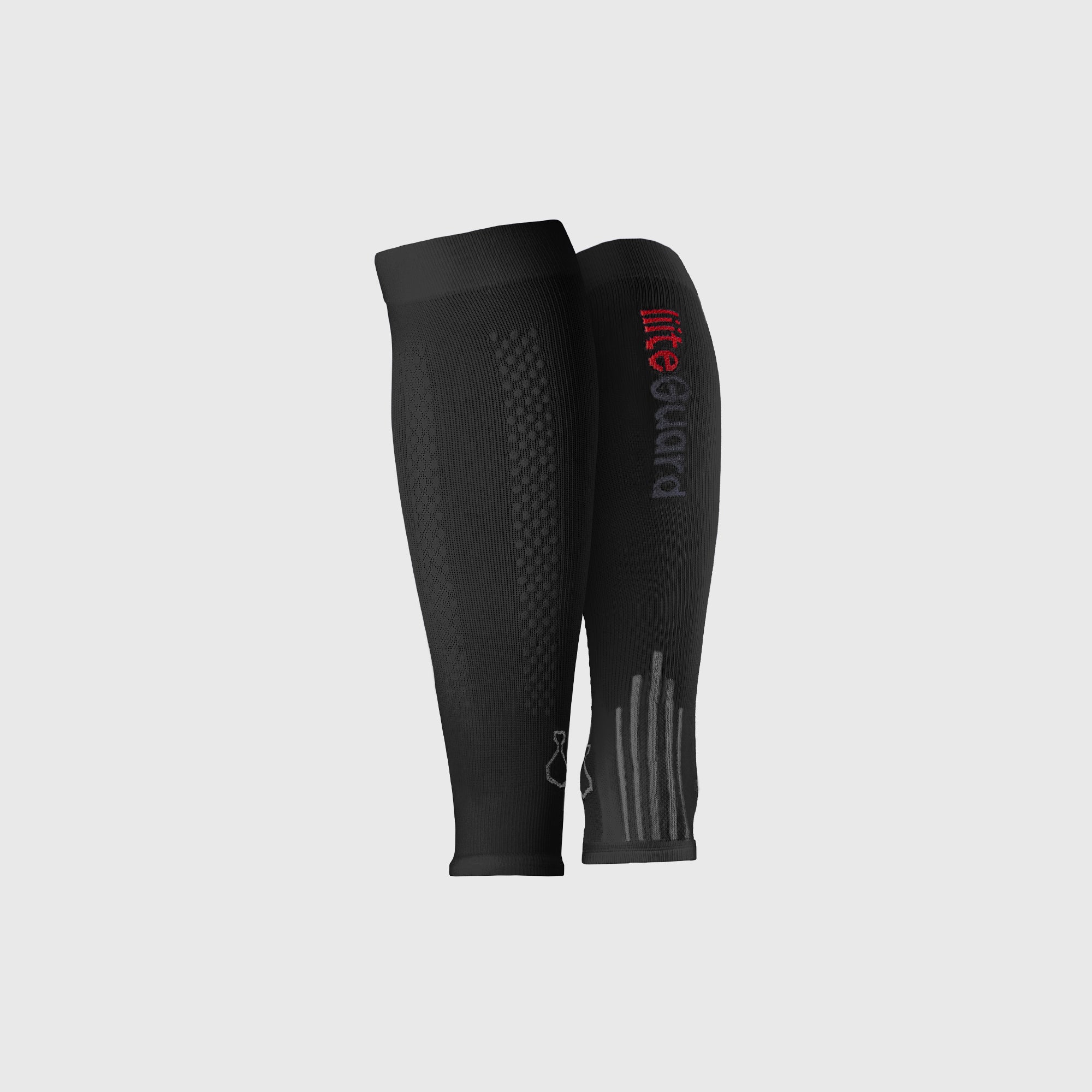 liiteGuard SHIN-TECH COMPRESSION CALF SLEEVES Leg sleeve Black